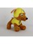 Oyuncak Renkli Peluş Köpek 19 cm 2