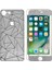 Sonmodashop Apple iPhone 7 Ön Arka 3D Gümüş Ekran Koruyucu 1