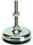 Paslanmaz Makine Ayağı, Çap:80, M16X150Mm, Ia 80 1615 1