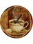 Cafe Orleans Kahve Şekilli Duvar Saati 30 X 30 Cm 1