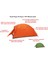 Hogan UL 2P 2 kişilik 3 Mevsim Çadır 12308 / Orange - STD 5