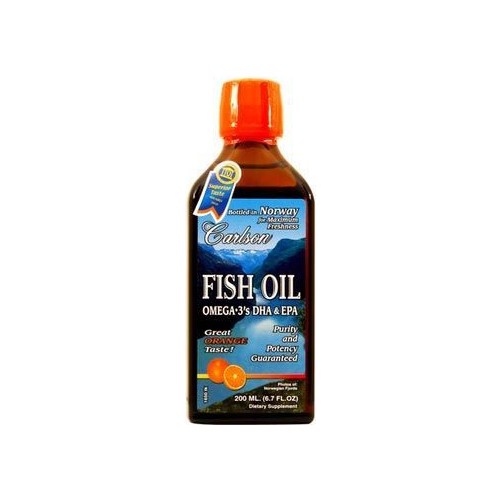 Carlson Fish Oil Omega 3 Balik Yagi Surubu Portakal Aromali Fiyati