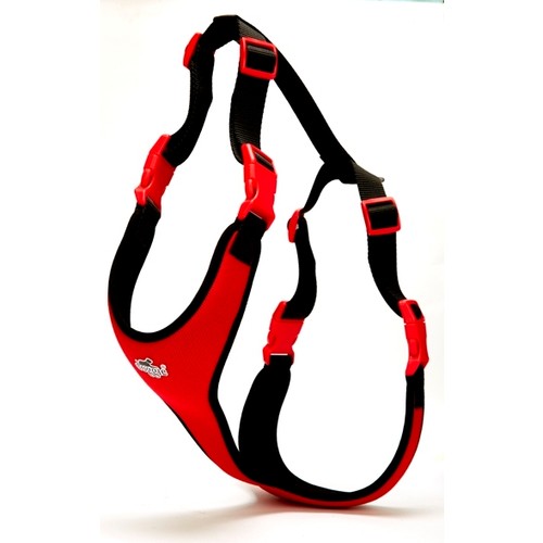 Doggie Havalı Softlu Köpek Göğüs Tasması 70/95 cm Kırmızı Fiyatı