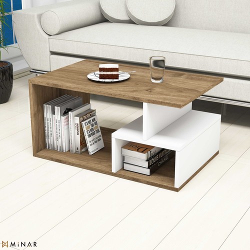 Hepsiburada Home Mery Orta Sehpa Beyaz-Safir 119,90 TL
