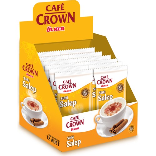 Cafe Crown Toz Salep 17 gram 12'li Fiyatı Taksit Seçenekleri