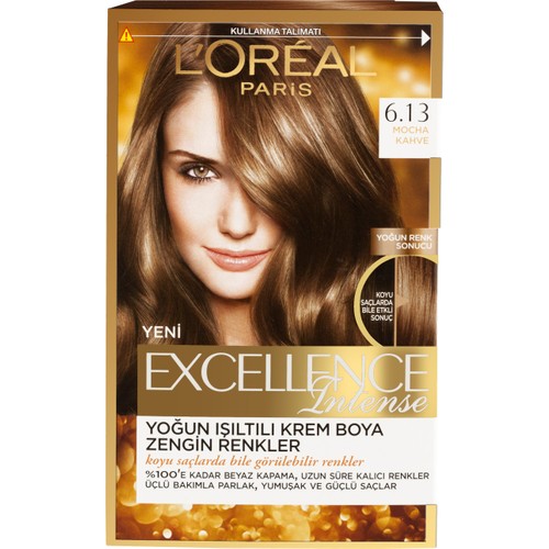 L�Oréal Paris Excellence Intense Saç Boyası 6.13 Mocha Kahve Fiyatı