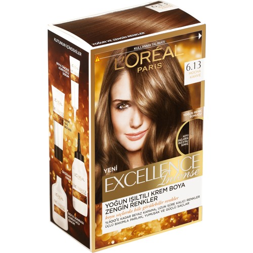 L�Oréal Paris Excellence Intense Saç Boyası 6.13 Mocha Kahve Fiyatı