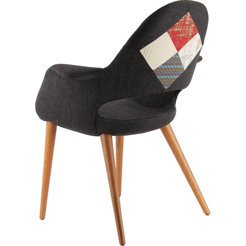 Masıf Ayak Dosemelı Org Patchwork Sandalye Fiyatı