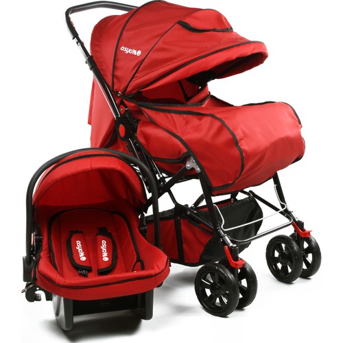 Asyamo Keeper Seyahat Sistem Bebek Arabası / Kırmızı 3.299,00 TL