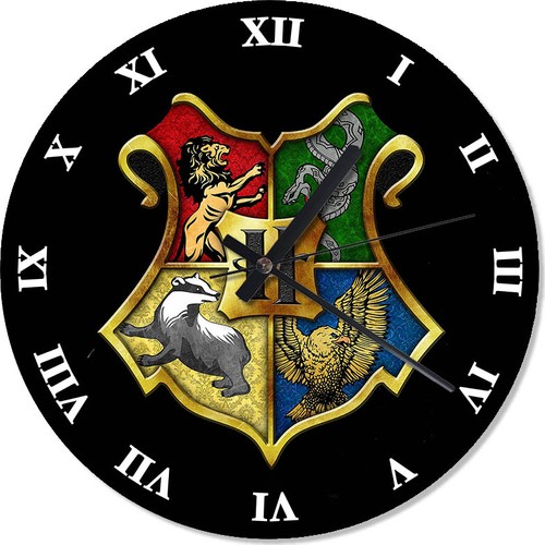 Cakasepetim Harry Potter Amblemi Retro Duvar Saati 30 X 30 Fiyatı
