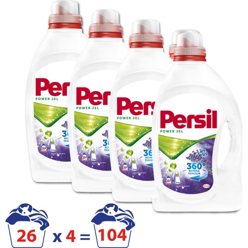 Persil Jel Sıvı Çamaşır Deterjanı Lavanta 26 Yıkama 4'lü Paket 59,89 TL