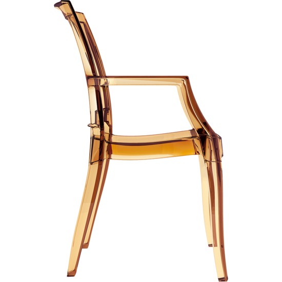 Siesta Contract Arthur Sandalye Kahverengi Transparan Fiyatı