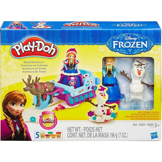 Hasbro B1860 Pd-Frozen Oyun Seti /Play-Doh +3 Yaş