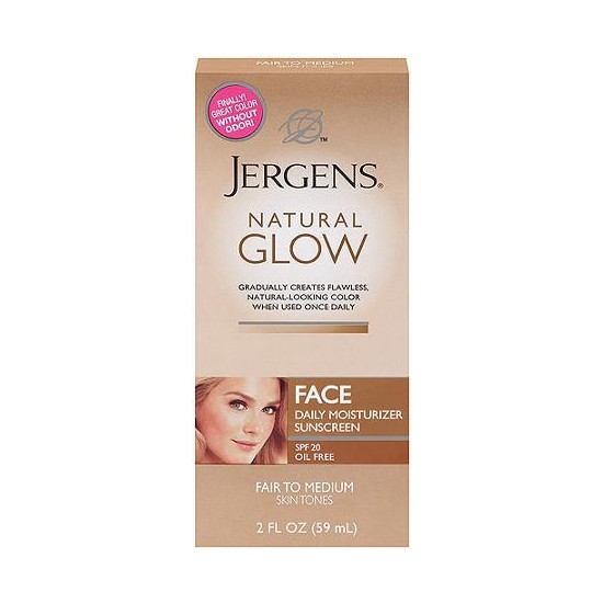 Jergens Natural Glow Face Daily Moisturizer Sunscreen Fair Fiyatı
