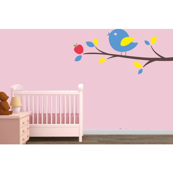 Freya Dalda Öten Kuş Duvar Stickerı Fiyatı Taksit Seçenekleri
