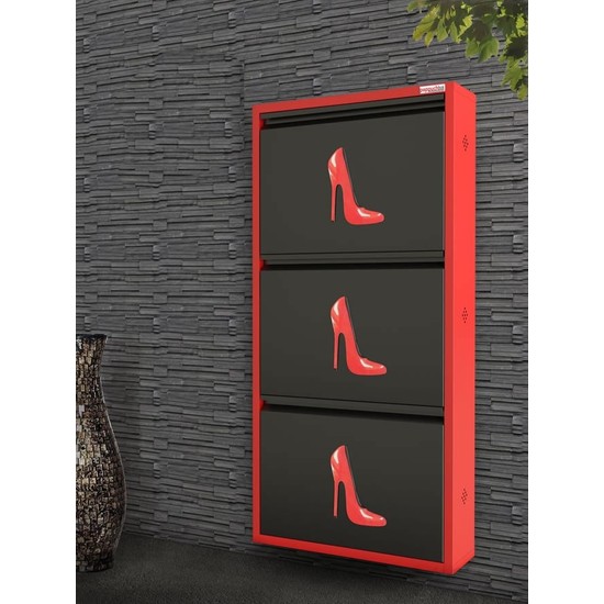 Pappuchbox De-5000 3 Lü Metal Ayakkabılık
