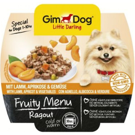 Gimdog Fruity Ezme Kuzu Eti, Kayısı ve Sebzeli Köpek Fiyatı
