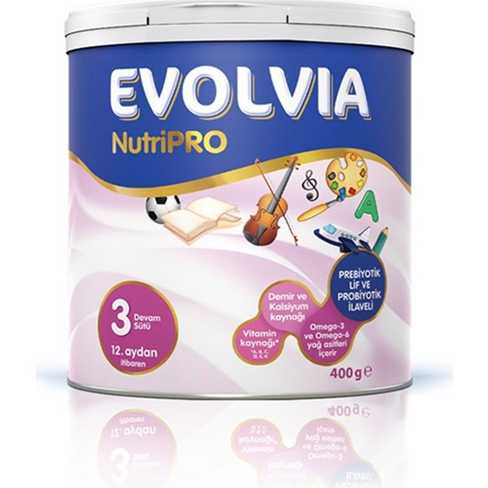 Evolvia NutriPRO 3 Devam Sütü 400 gr Fiyatı Taksit Seçenekleri