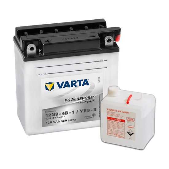 Varta Yb9 B (12N9 4B 1) 12V 9 Ah Motosiklet Aküsü Fiyatı