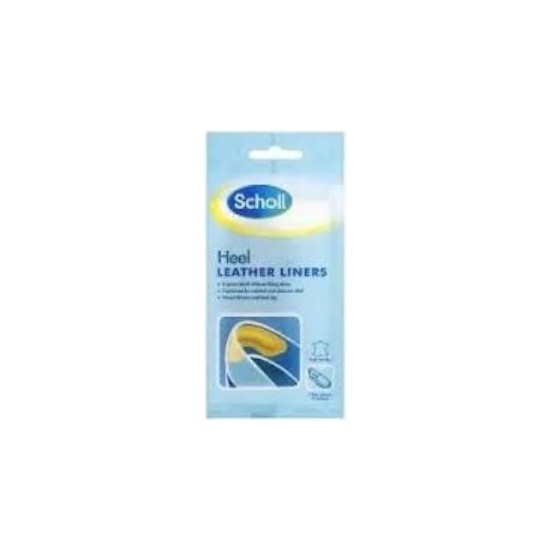 scholl leather heel liners