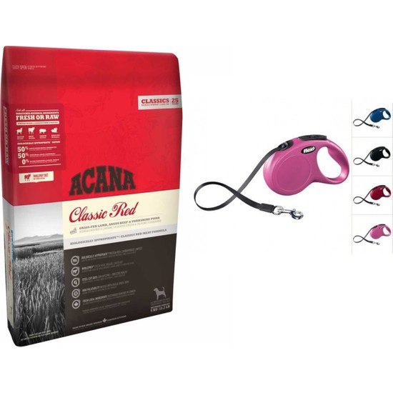 Acana Classic Red Köpek Maması 17 kg Flexi 50 Kg Large Fiyatı