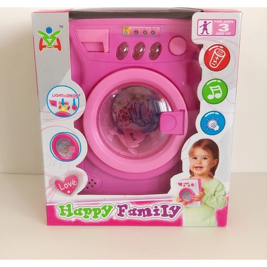 Hdm Oyuncak Çamaşır Makinesi Kız Oyuncakları