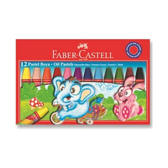 Faber-Castell Redline Karton Kutu 12 Renk Pastel Boya