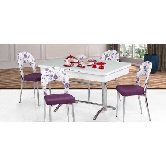 Kutuphome Masa Sandalye Takımı Açılır Masa Snt0013 Fiyatı