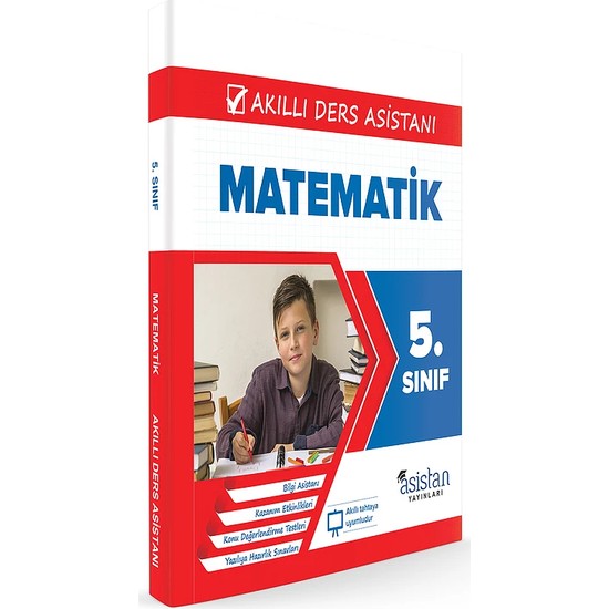 Asistan Yayınları 5 Sınıf Matematik Akıllı Ders Asistanı Kitabı