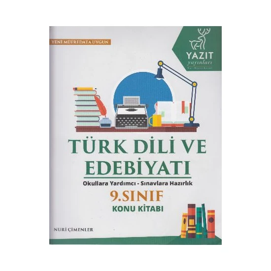 Yazıt Yayınları 9. Sınıf Türk Dili ve Edebiyatı Konu Kitabı - Nuri Çimenler