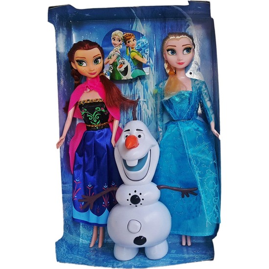 Kkd Frozen Karlar Ülkesi Anna Ve Elsa Oyuncak Et Bebek Olaf Fiyatı