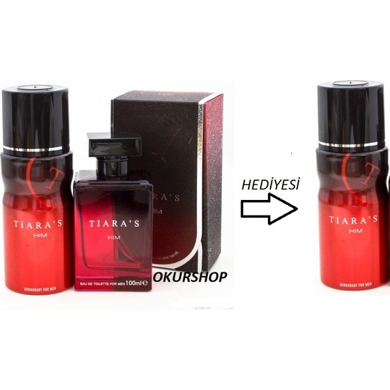 Tiaras Edt Kofre Erkek Set +150 Ml Deodorant Fiyatı