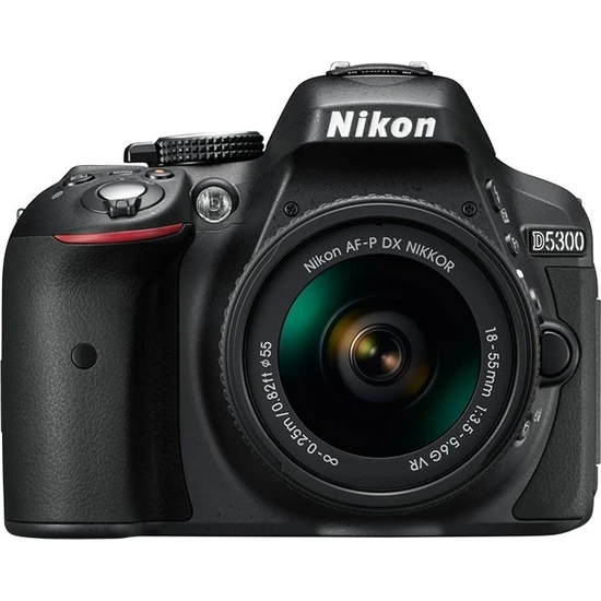 Nikon D5300 18-55 VR AF-P DSLR Fotoğraf Makinesi
