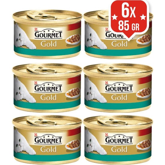 Purina Gourmet Gold Somonlu Tavuklu Konserve Kedi Maması 85 Fiyatı