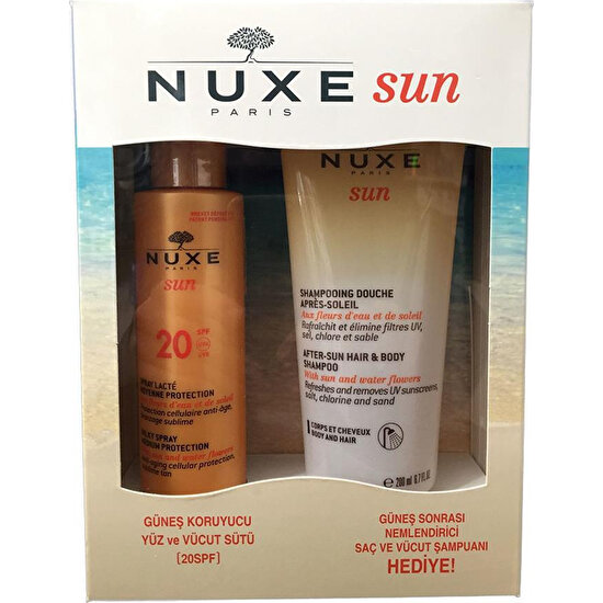 Nuxe Sun Milky Spray SPF20 150ml Kofre