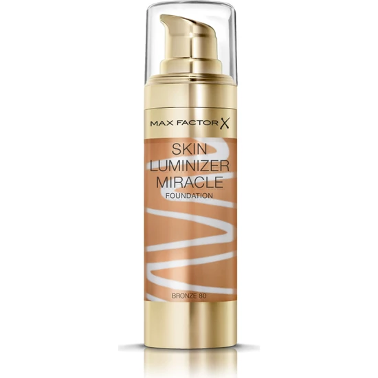 Max Factor Skin Luminizer Cilt Aydınlatıcı Fondöten 80 Bronze