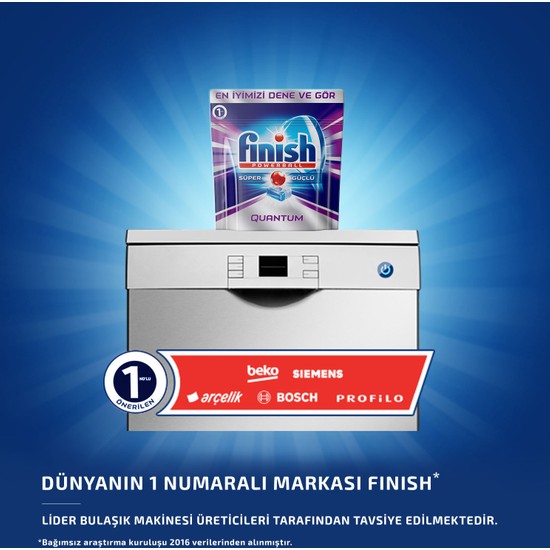 Finish Quantum 100 Tablet Bulaşık Makinesi Deterjanı Fiyatı
