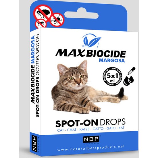 Max Biocide Kediler İçin Bitkisel Dış Parazit Damlası Fiyatı