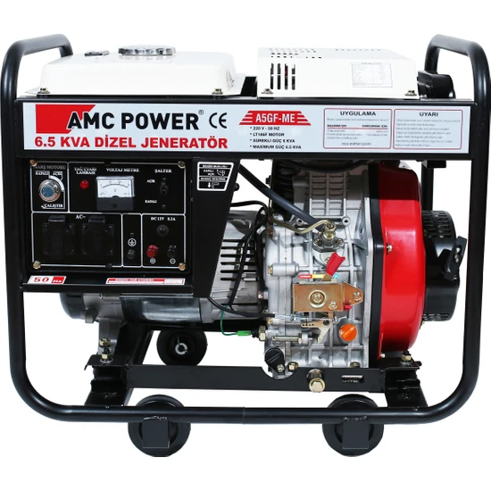 Amc Power 6,5 Kva Dizel Jeneratör 220 Volt