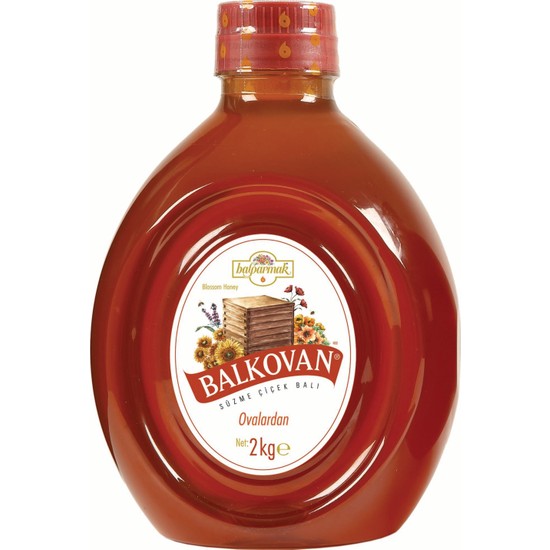 Balparmak 2 kg Balkovan Süzme Çiçek Balı