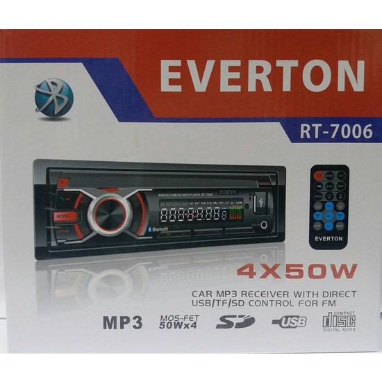 Everton Rt-7006 Beyinli Bluetooth Usb, Sd, Fm , Aux Oto Teyp