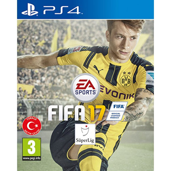 Fifa 17 Türkçe Menü PS4 Oyun