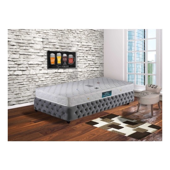 Hepsi Home Tek Kişilik Yatak Beyaz 90 x 200 cm Fiyatı