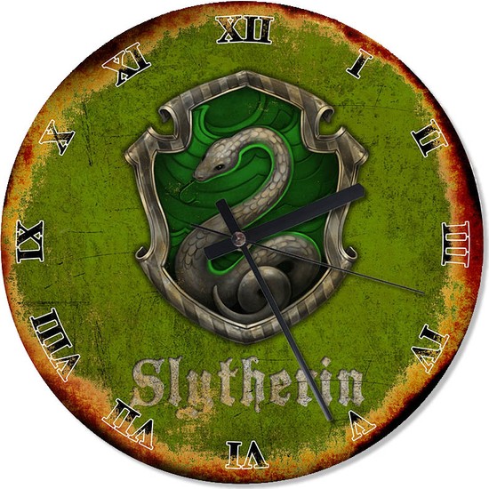 Tablomega Slytherin Harry Potter Özel Tasarım Duvar Saati 30 Fiyatı