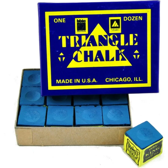Pusula Oyun Triangle 2'Li Mavi Istaka Tebeşiri (Orjinal Amerika)