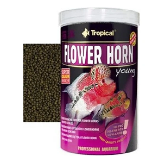 Tropical Flower Horn Young 1000ml 380Gr