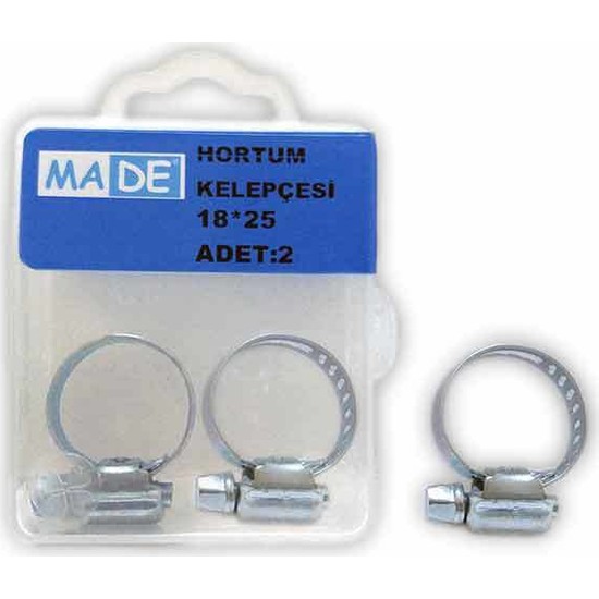 Made Hortum Kelepçesi 18X25 ( 1 Kutu2 Adet) Fiyatı