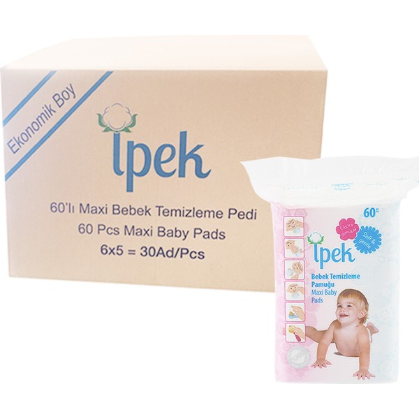 İpek Bebek Temizleme Pamuğu ve Fiyatları