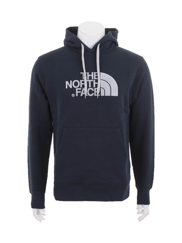 grey north face pullover