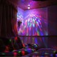 Pratik 360 Derece Dönen Renkli Dekoratif Disco Lamba